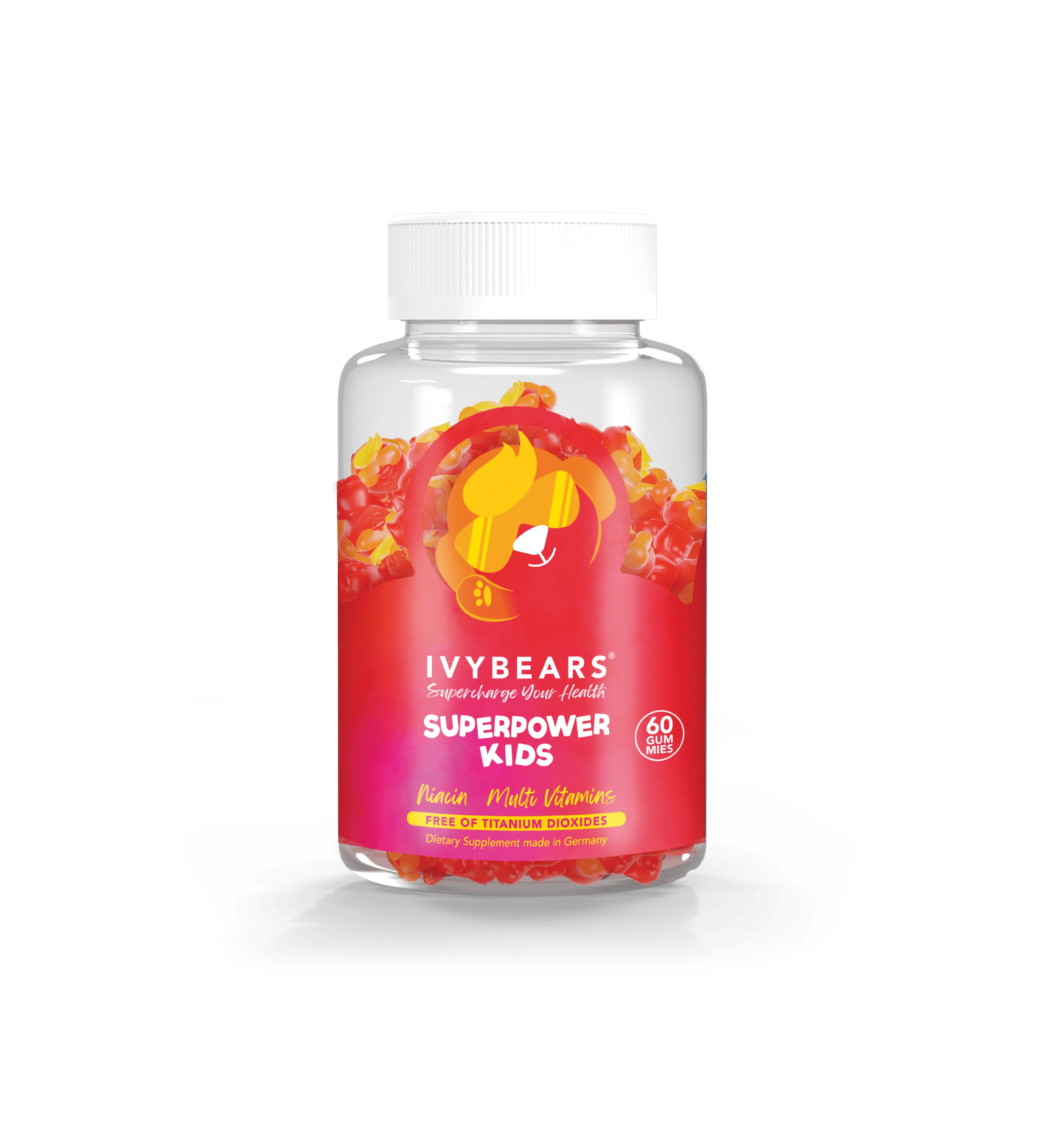 IVYBEARS Superpower Kids Vitamin Gummies IVYBEARS Superpower Kids Vitamin Gummies