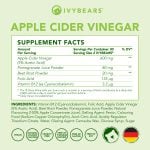 IVYBEARS Apple Cider Vinegar Ingredients