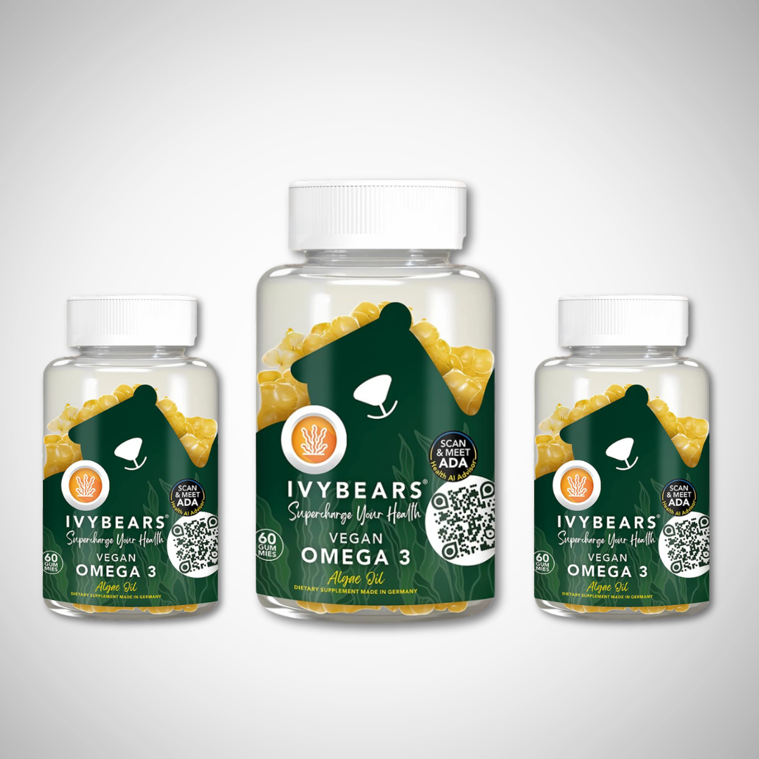 IVYBEARS Omega 3 gummies with DHA and EPA