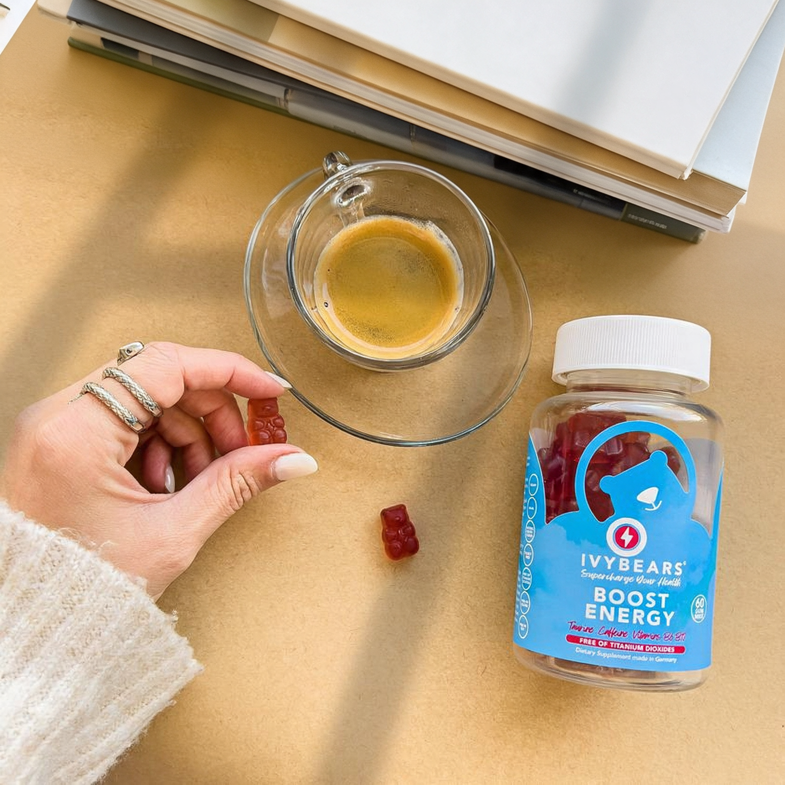 Energy vitamins and everyday habits – IVYBEARS Boost Energy